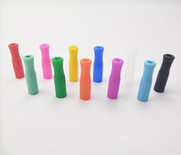 25 Pieces - Silicone Tip - For Metal Straw - Assorted Colors