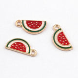 10 Pieces - Lipstick - Enamel Pendant - Wholesale Jewelry Supplies