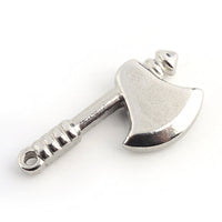 10 Pieces - Stainless Steel - Axe - Charm - Wholesale Jewelry
